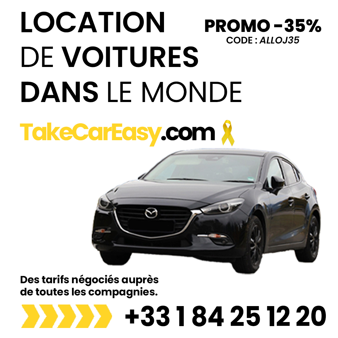 LOUER VOTRE VOITURE MOINS CHER PARTOUT DANS LE MONDE -35% !